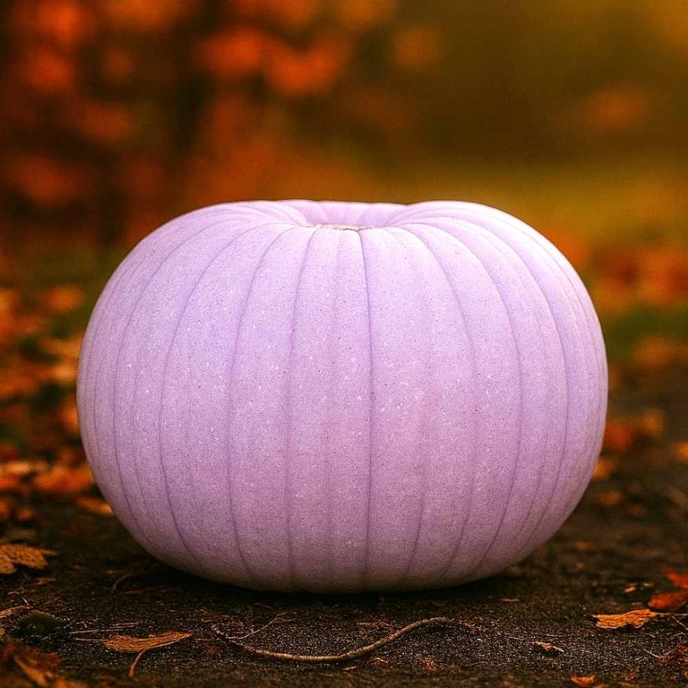 Lavender Pumpkin Design Goats Milk Soap